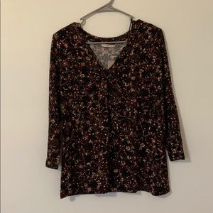 Long sleeve blouse